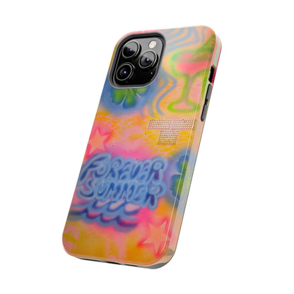"forever summer" airbrush iPhone case