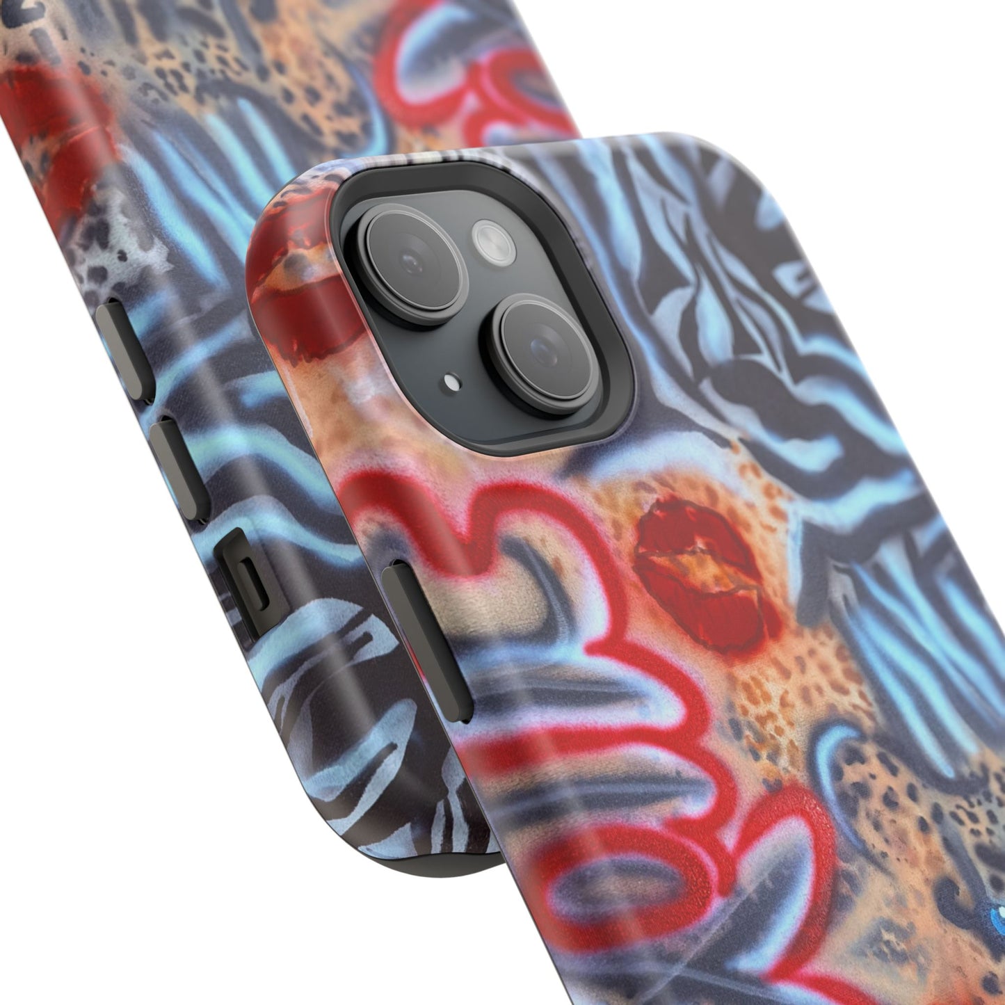 MagSafe "exotic expectations" airbrush iPhone case