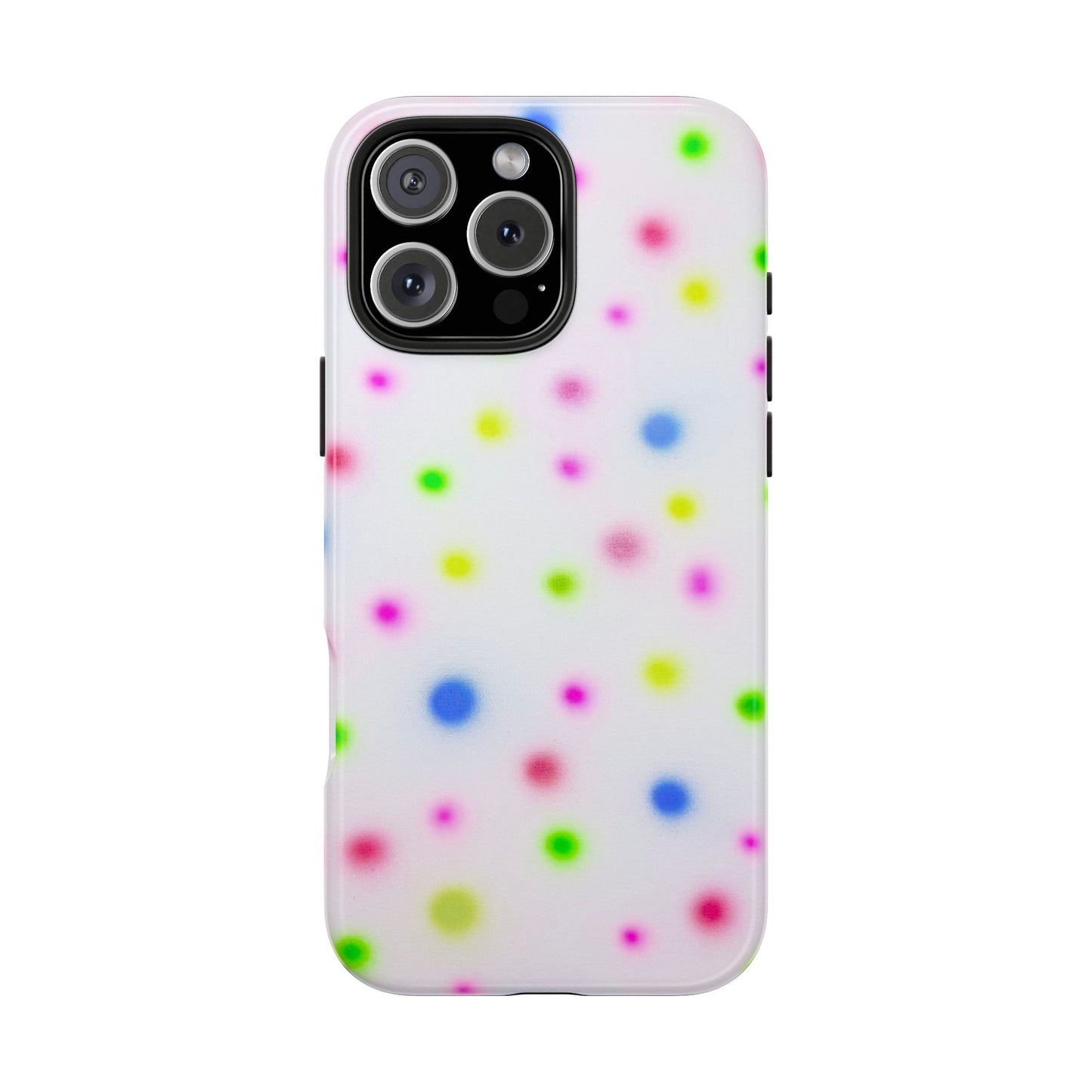 "birthday cake polka dot" airbrush iPhone case