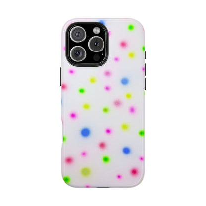 "birthday cake polka dot" airbrush iPhone case