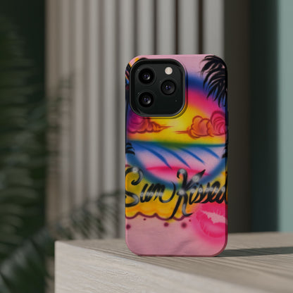 MagSafe "sunkissed" airbrush iPhone case