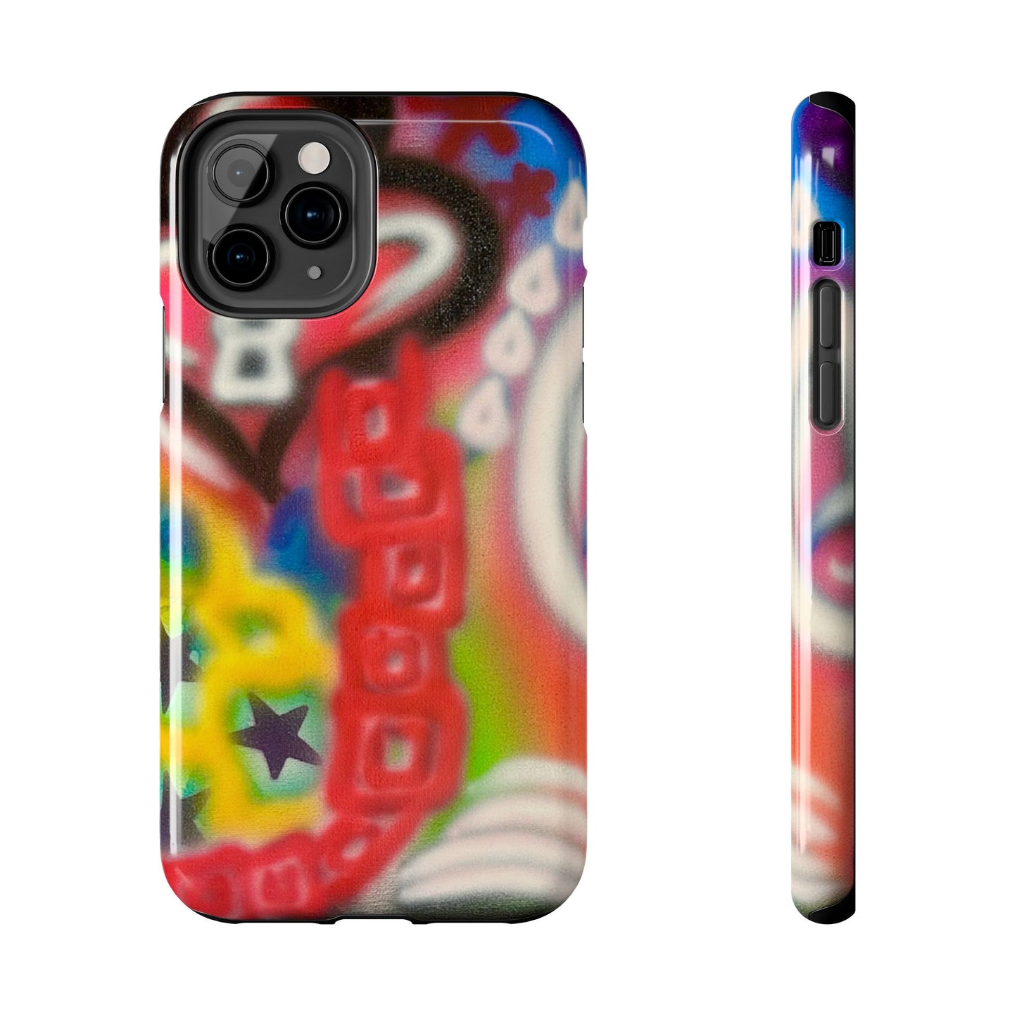 "lock it in, lover" airbrush iPhone case