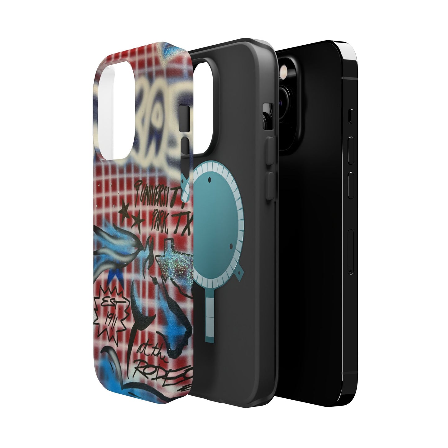 MagSafe "texas" airbrush iPhone case