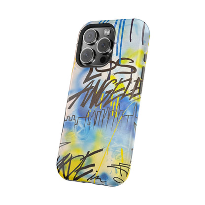 MagSafe "los angeles" airbrush iPhone case
