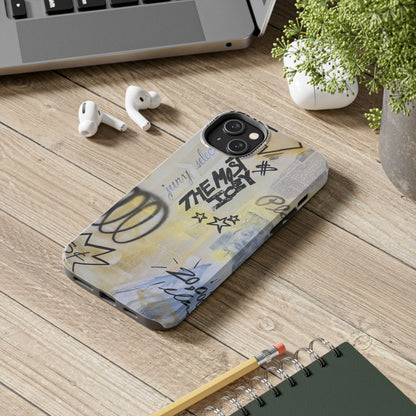 "golden glacier" airbrush iPhone case