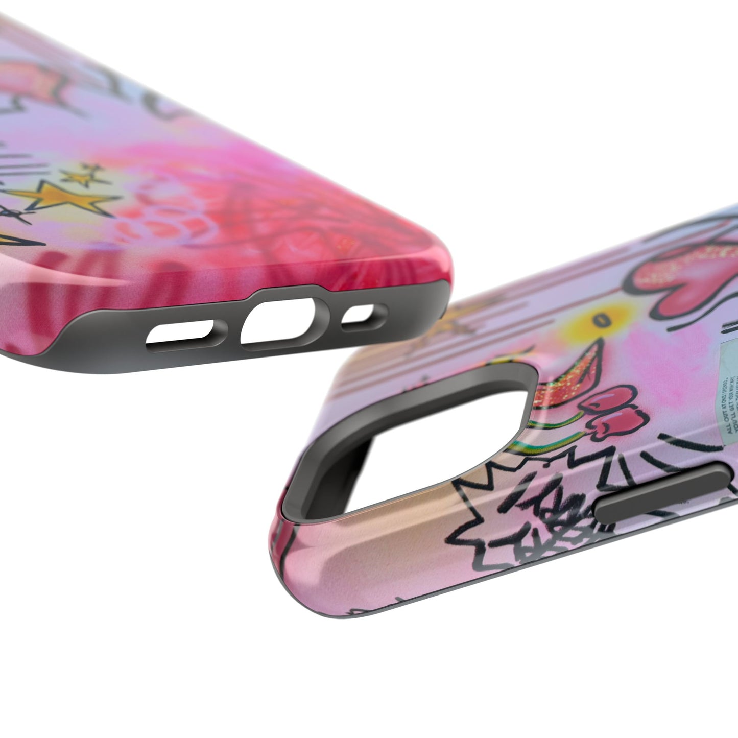 MagSafe "cherry. luvr" Airbrush iPhone-Hülle