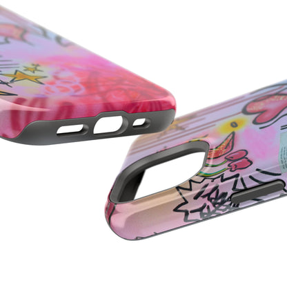 MagSafe "cherry. luvr" Airbrush iPhone-Hülle
