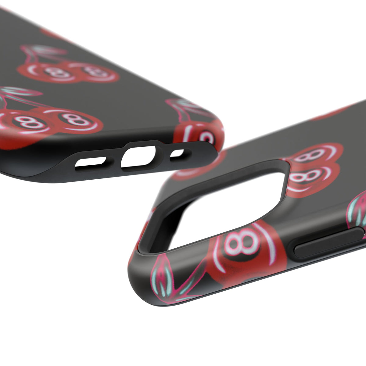 MagSafe "cami cherry" airbrush iPhone case