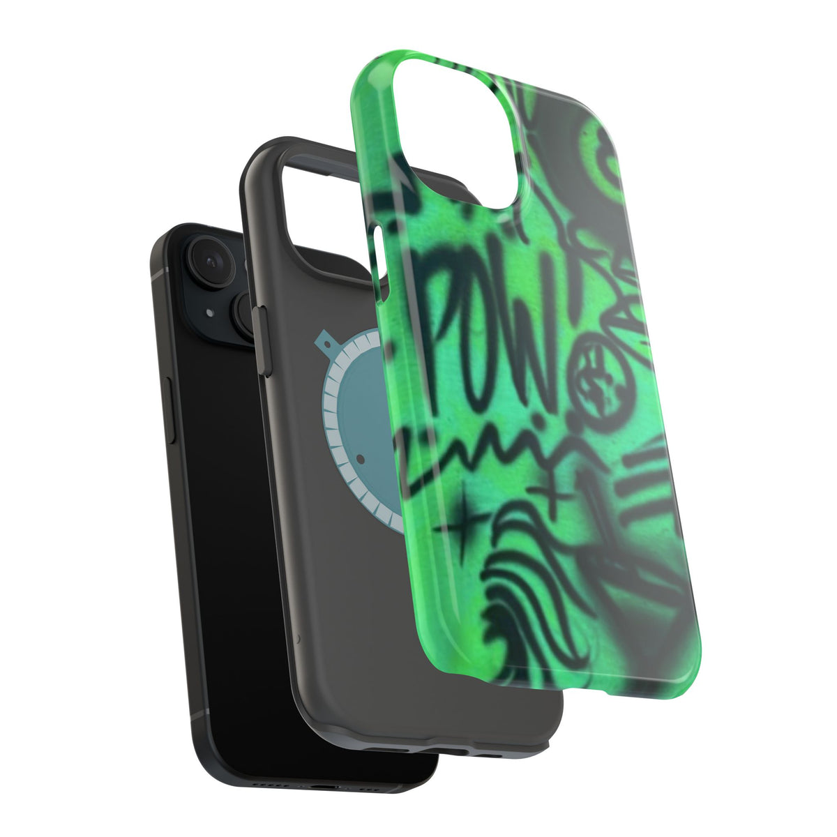 MagSafe "POW!" airbrush iPhone case