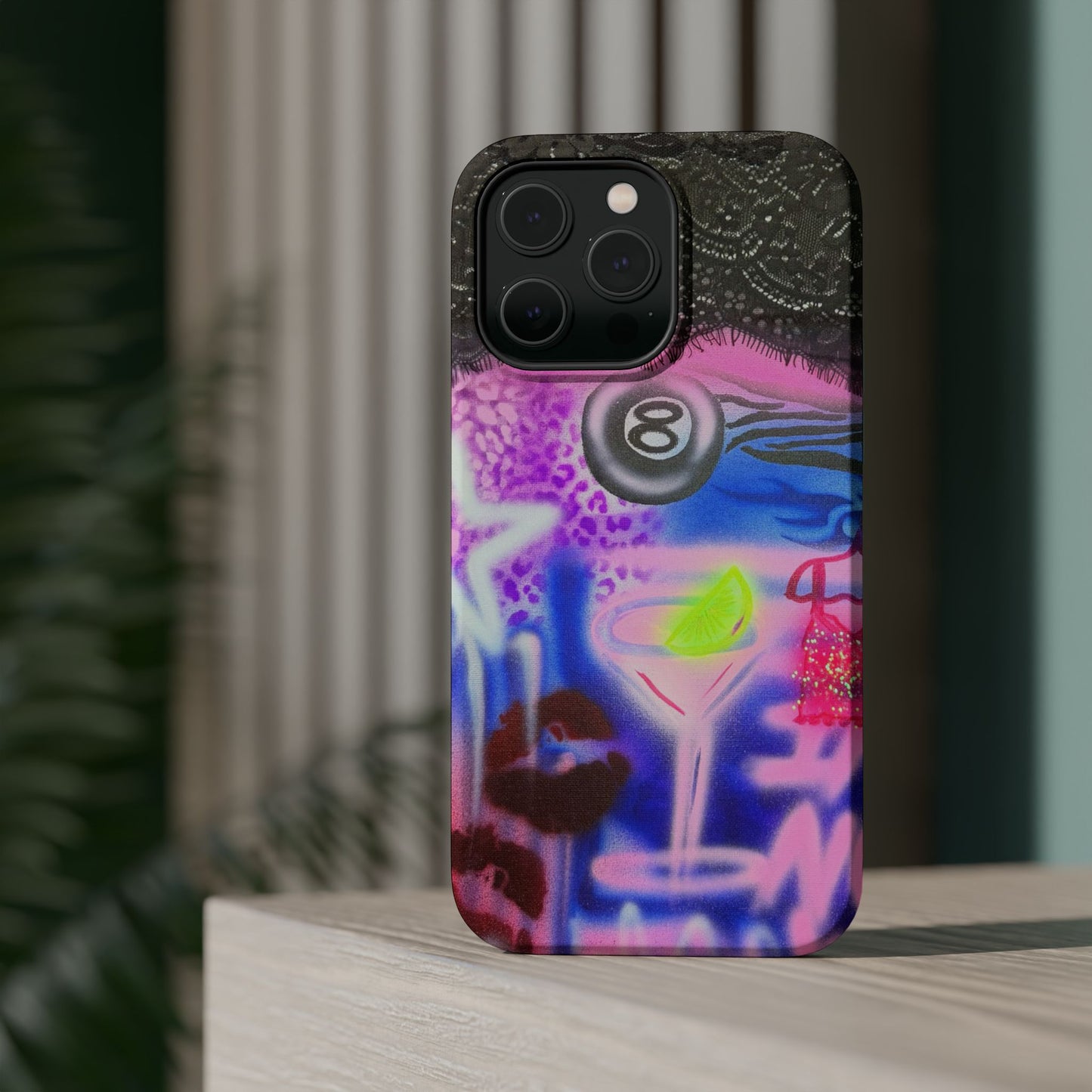 MagSafe "dream life" airbrush iPhone case