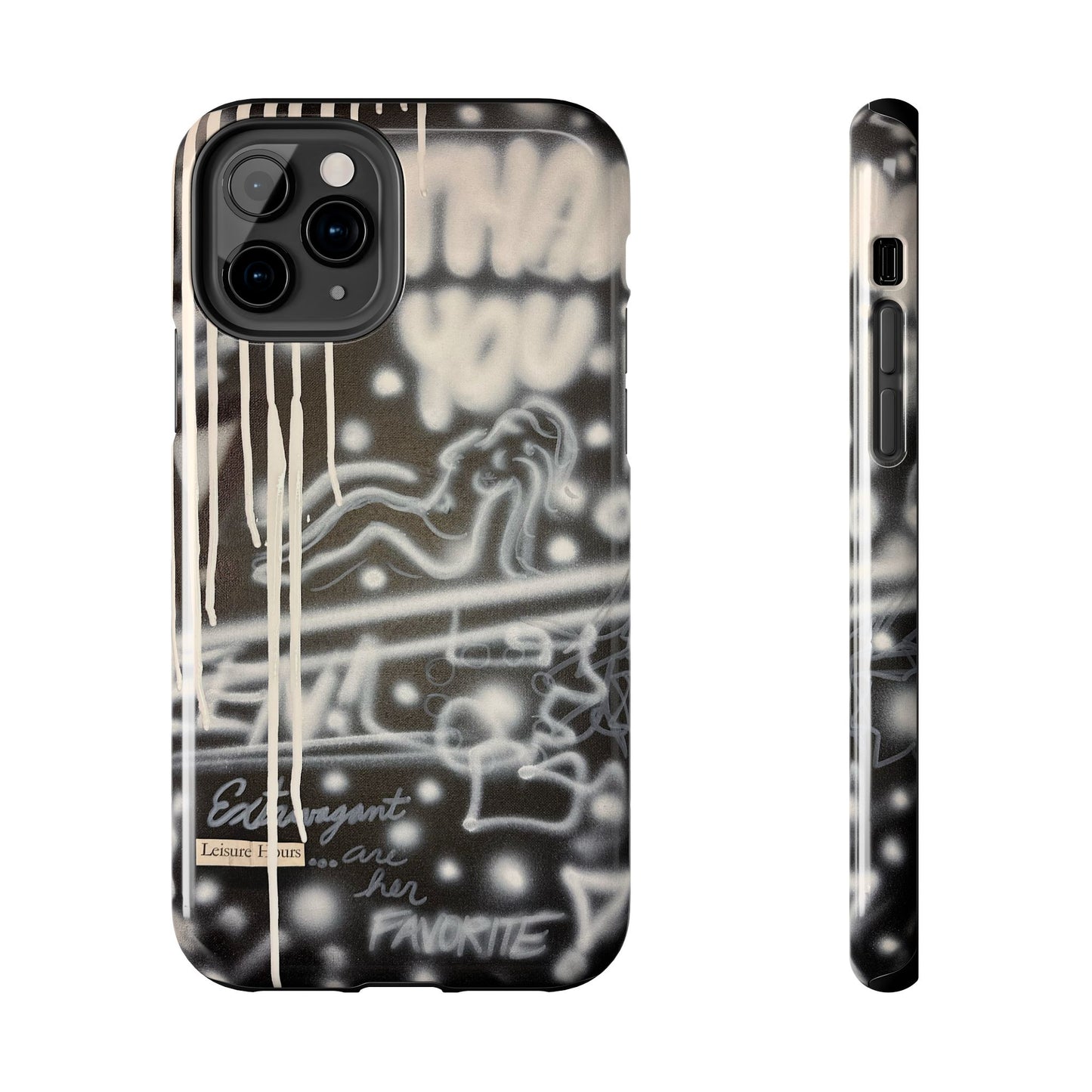 "extravagant leisure" airbrush iPhone case