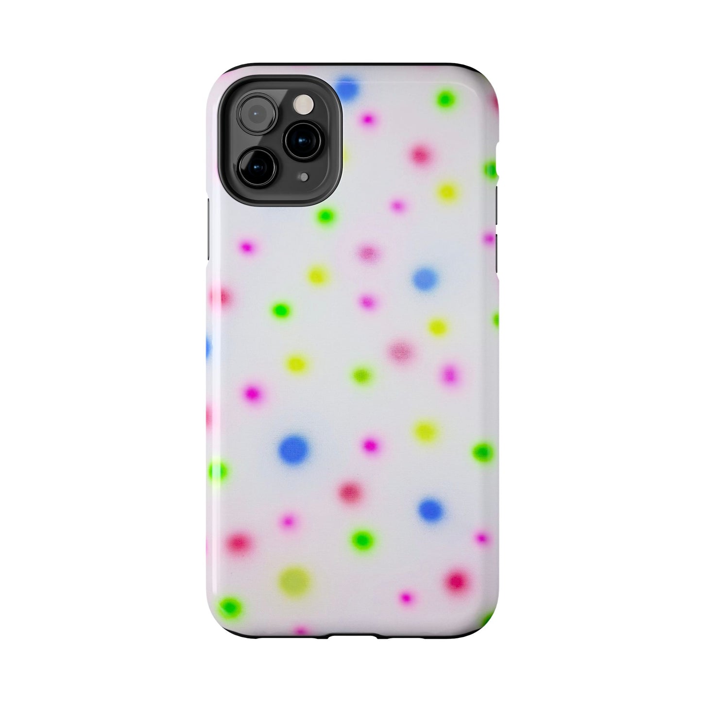 "birthday cake polka dot" airbrush iPhone case
