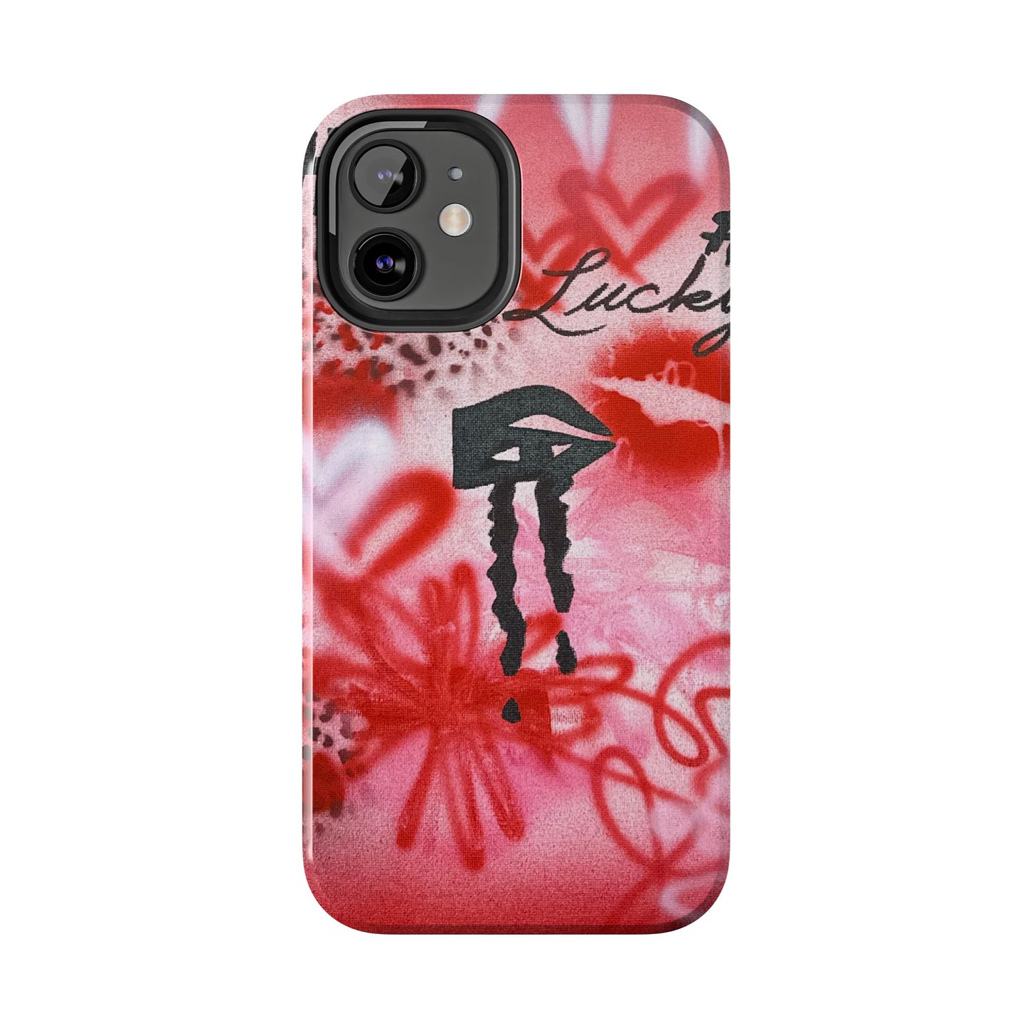 "intriguing encounter" airbrush iPhone case
