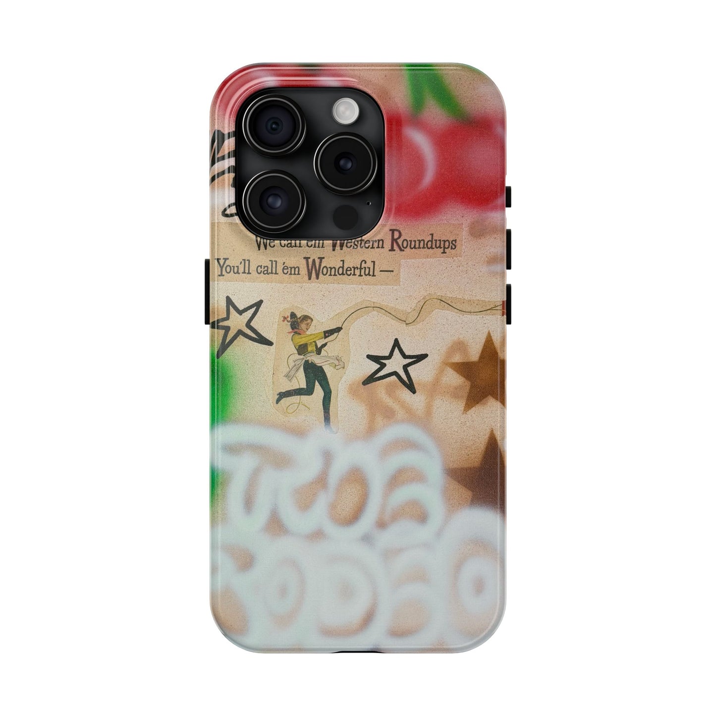 "the rodeo" airbrush iPhone case
