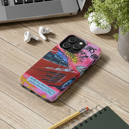 "miami momentos" airbrush iPhone case