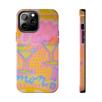 "Lemontini" Airbrush iPhone-Hülle