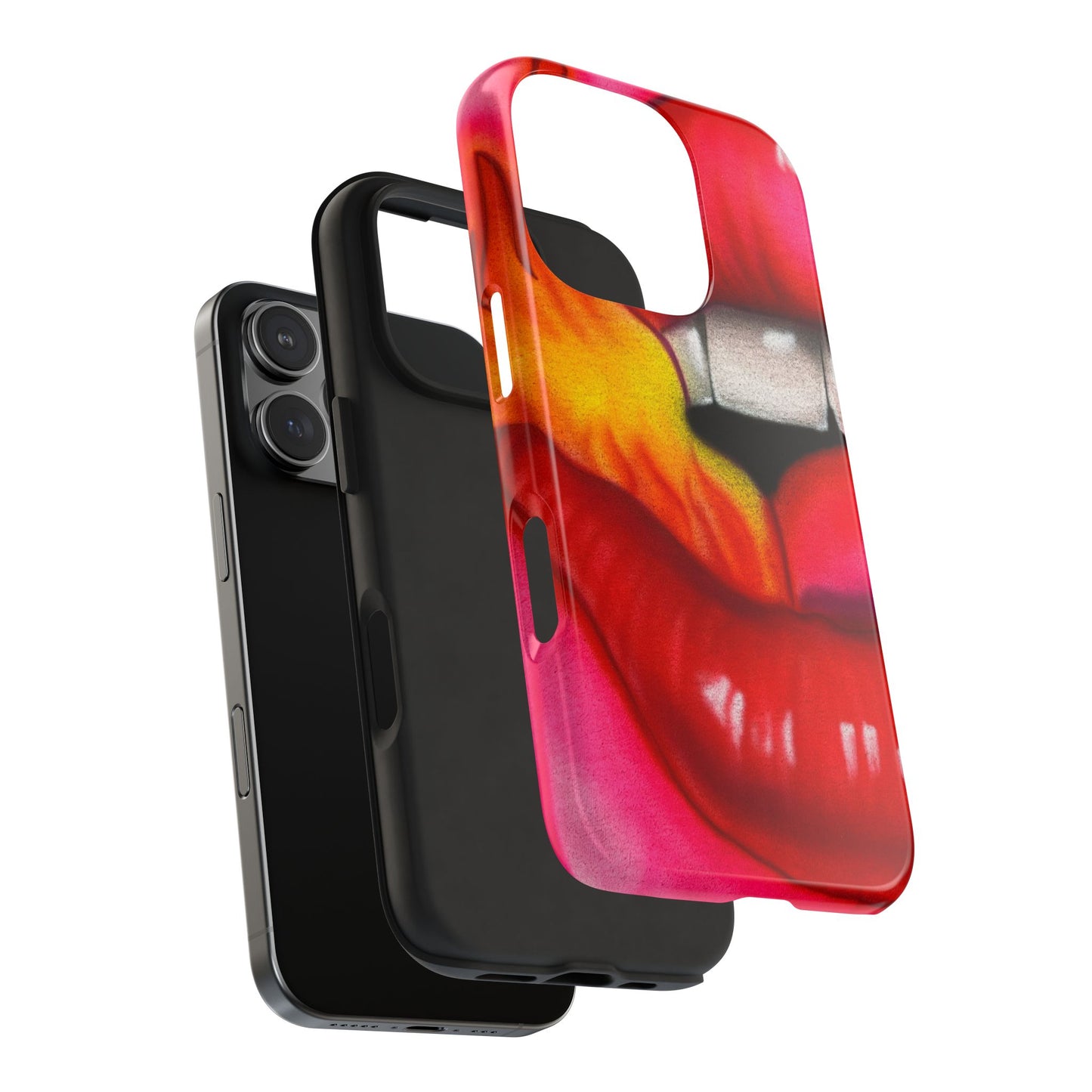 "flaming lips pt. 2" airbrush iPhone case
