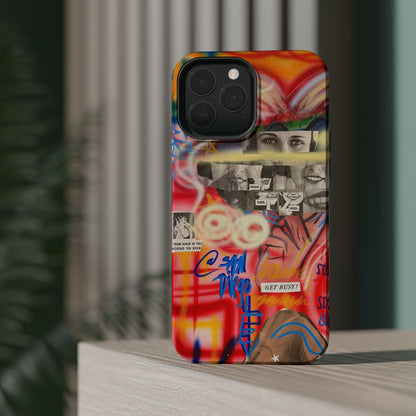MagSafe Limited Edition "Get Busy" Airbrush iPhone Hülle