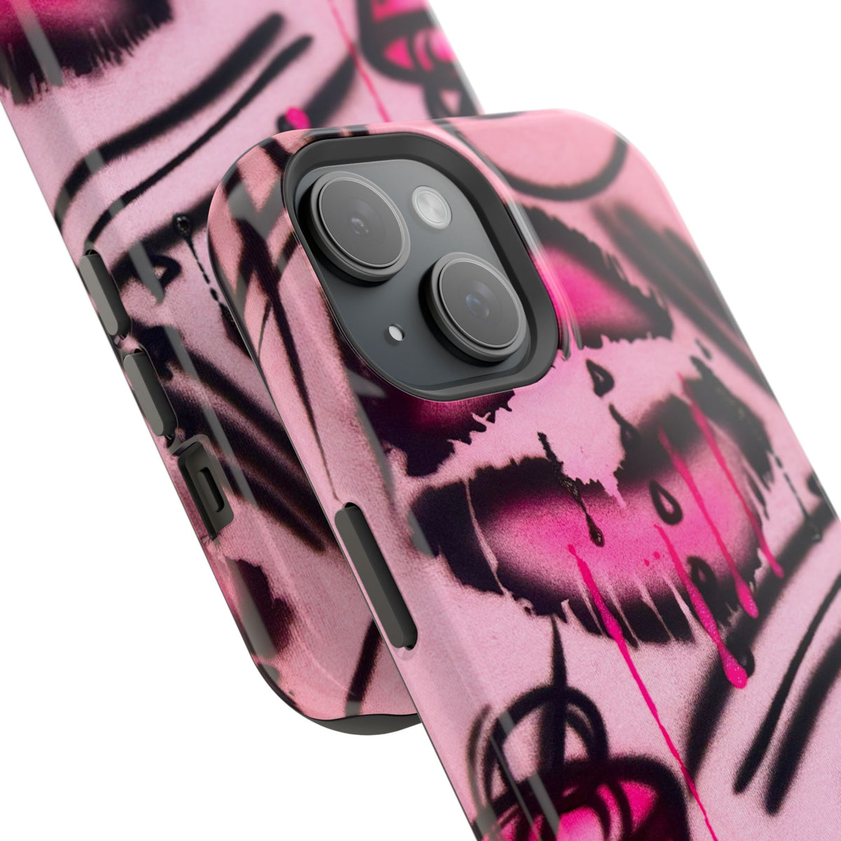 MagSafe "glossy pout" airbrush iPhone case