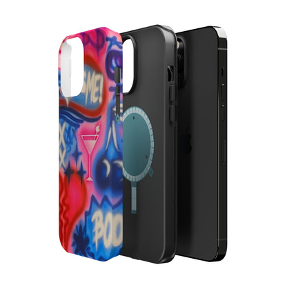 MagSafe "kiss me pt. 2" Airbrush iPhone Hülle