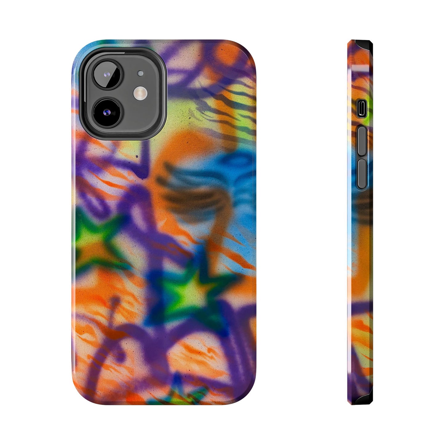 "streetwear angel" airbrush iPhone case