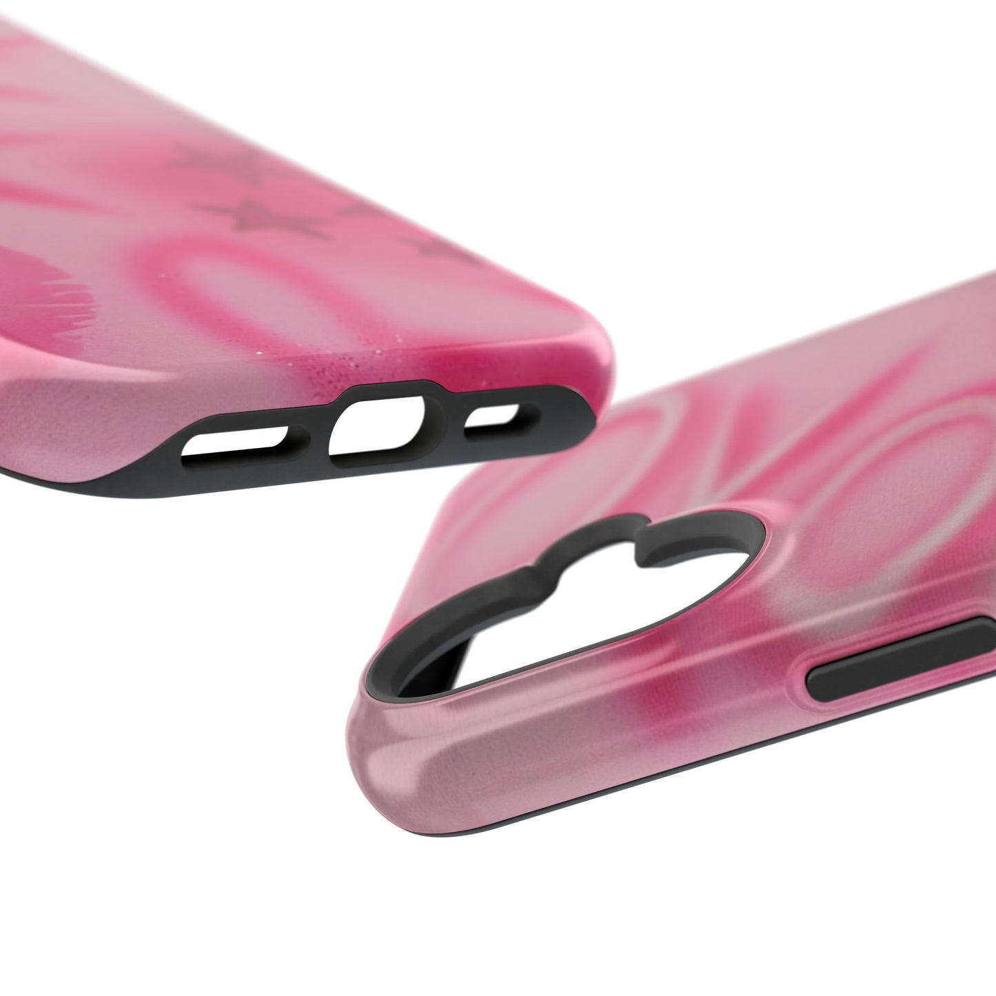 MagSafe "perfectly pink" airbrush iPhone case