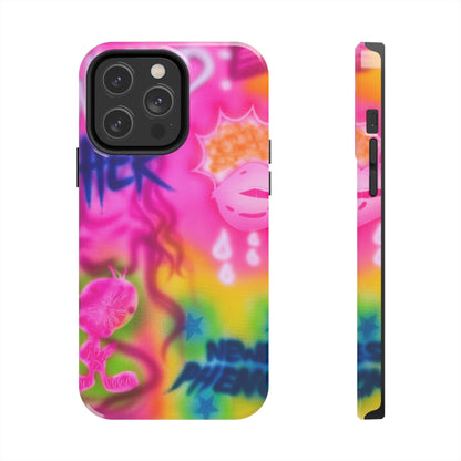 "wanted" airbrush iPhone case