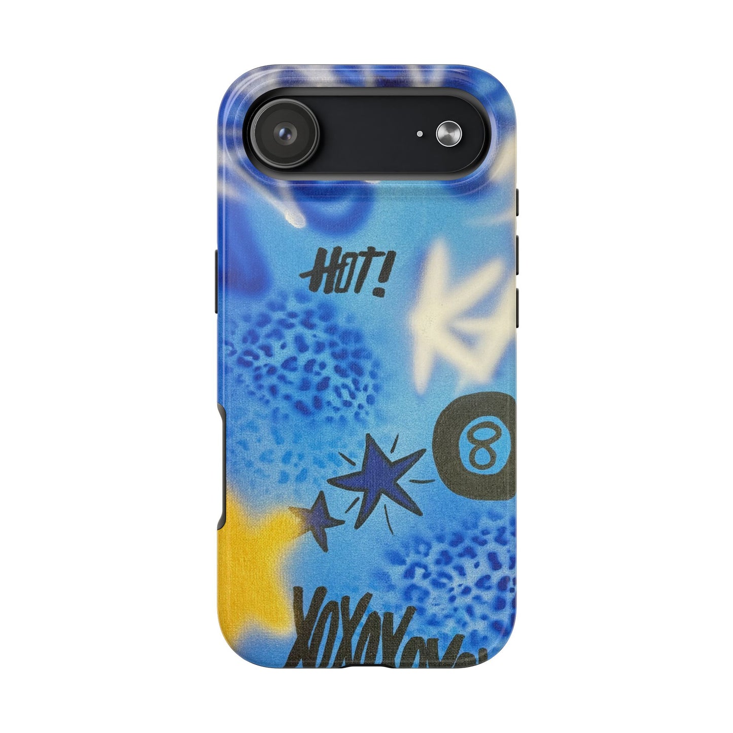 "brilliant blues" airbrush iPhone case