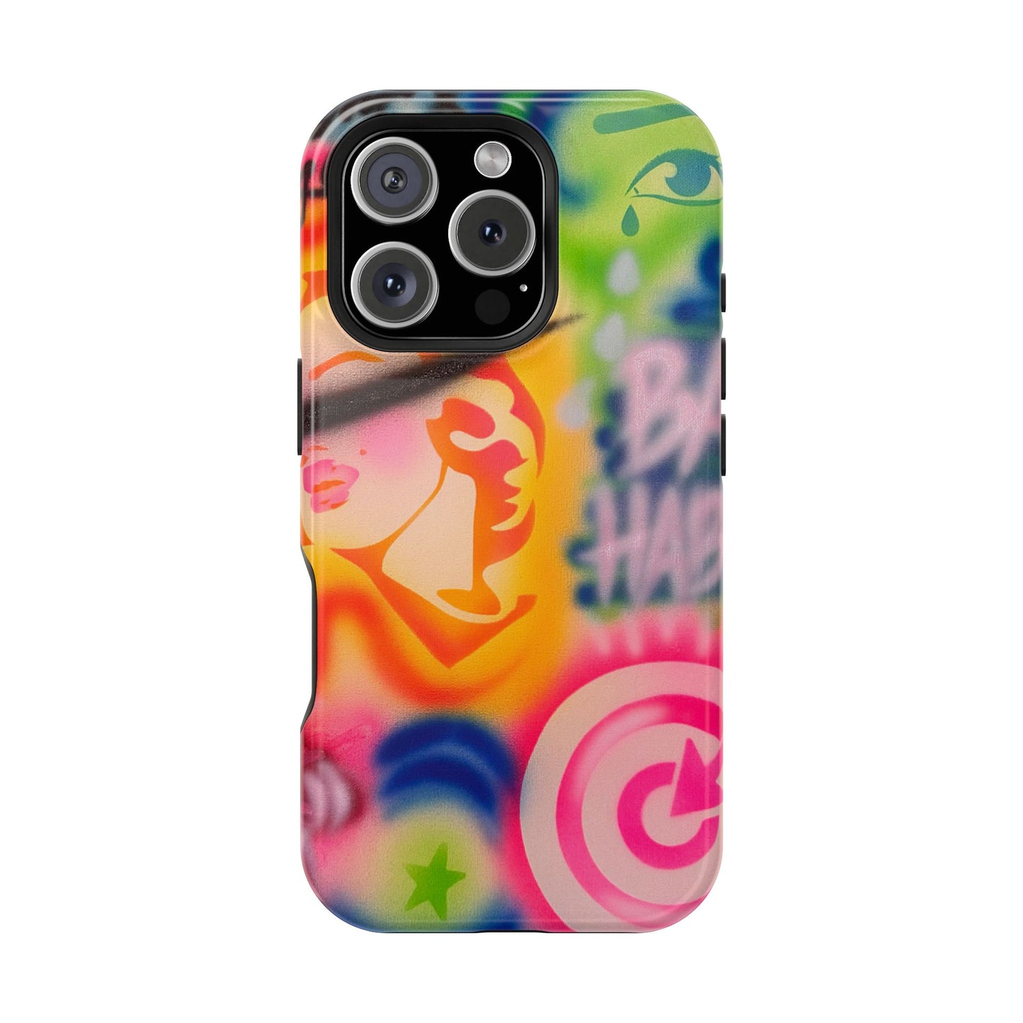 MagSafe „schlechte Angewohnheiten“ Airbrush iPhone Hülle
