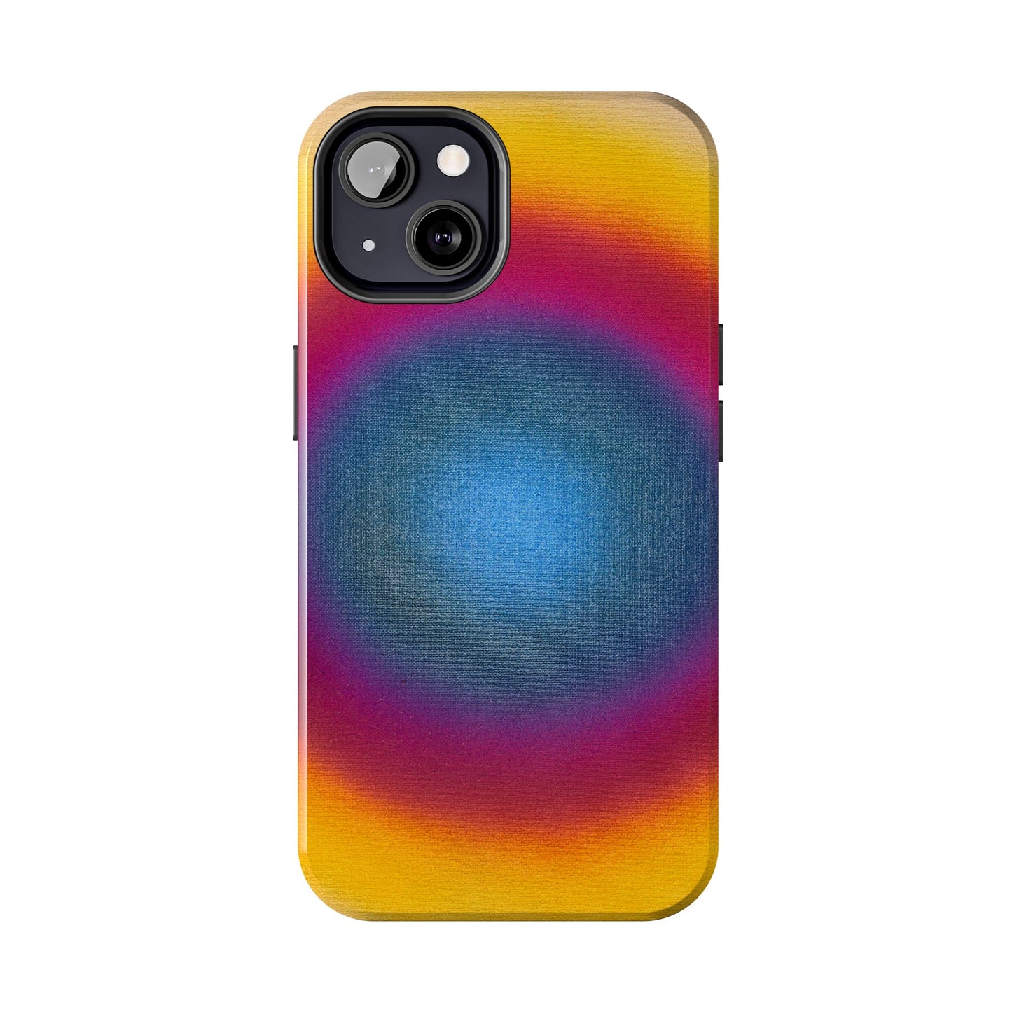 "blue raspberry aura" airbrush iPhone case