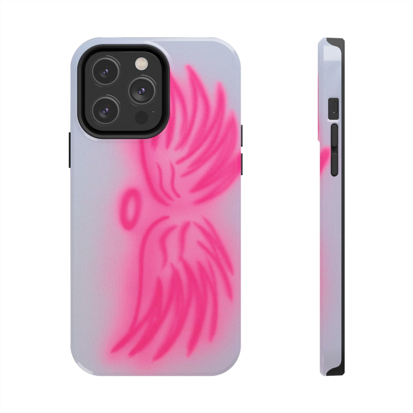 "angel wings" airbrush iPhone case