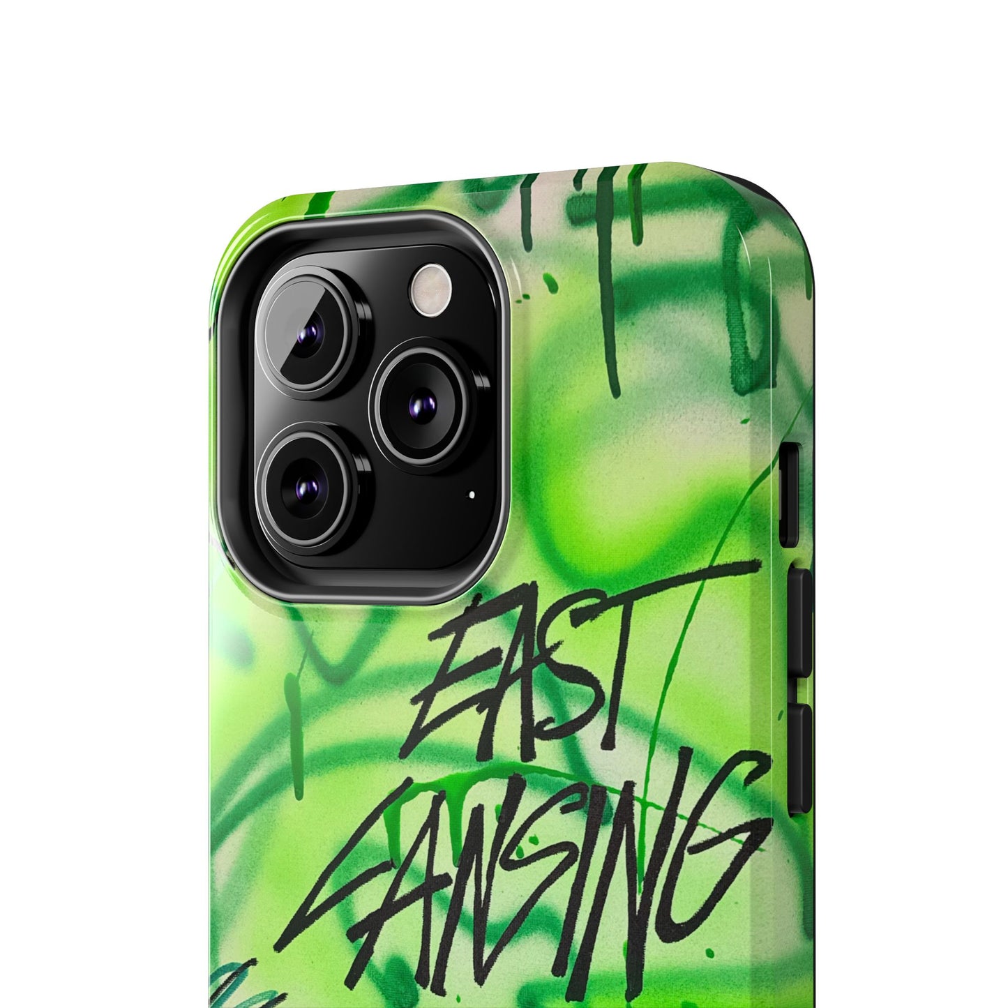 "east lansing, mi" airbrush iPhone case