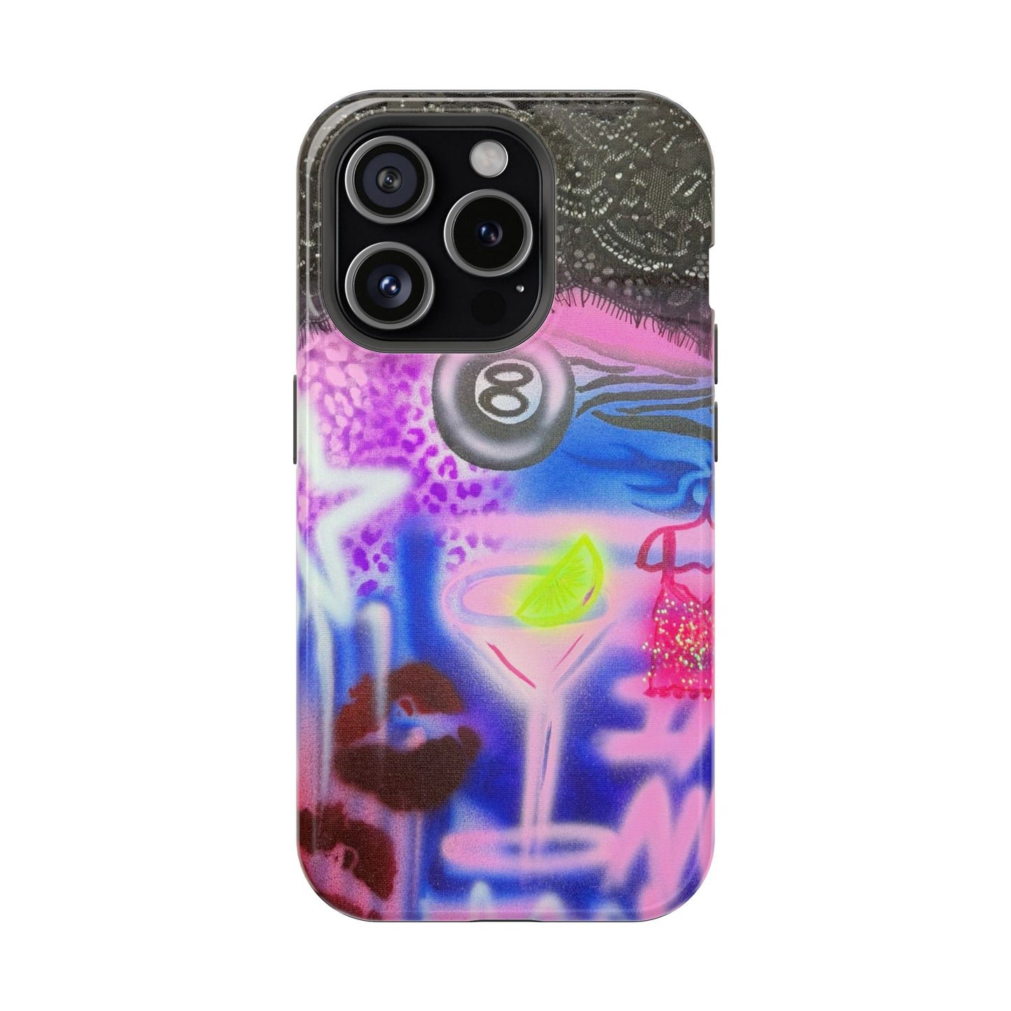 MagSafe "dream life" airbrush iPhone case