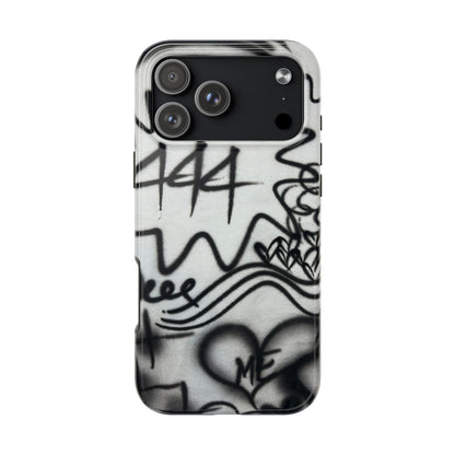 "444” airbrush iPhone case