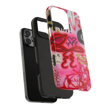 "IT girl" airbrush iPhone case