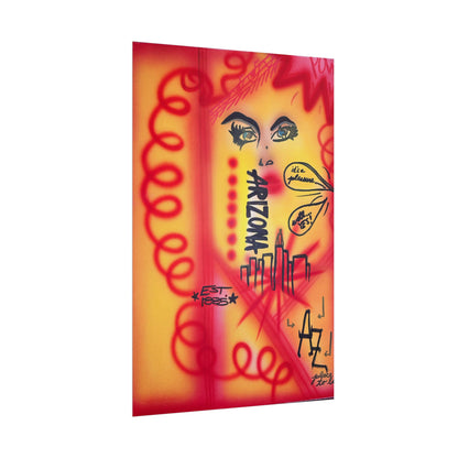 "tempe, az" airbrush rolled print