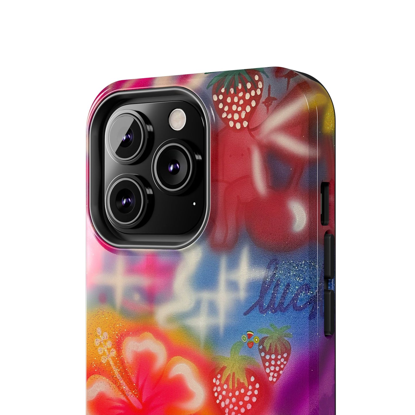 "luck and luv" airbrush iPhone case