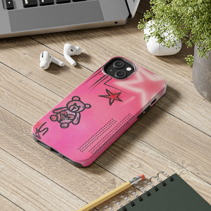 "teddy bear" airbrush iPhone case
