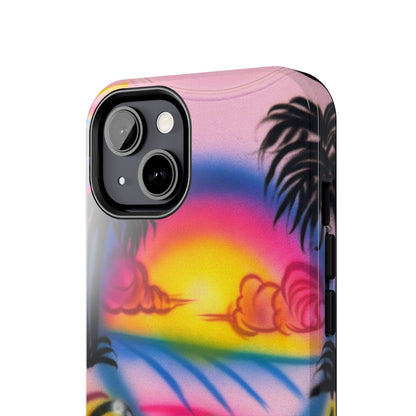 "sunkissed" airbrush iPhone case