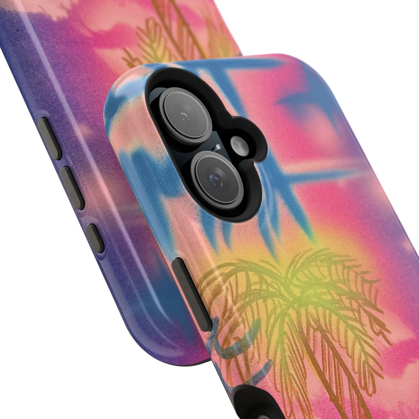 MagSafe "glowy night" airbrush iPhone case