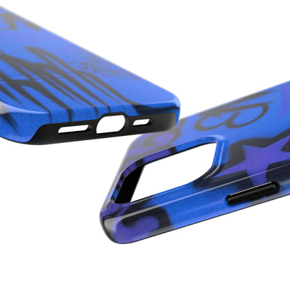 "infamous indigo" airbrush iPhone case