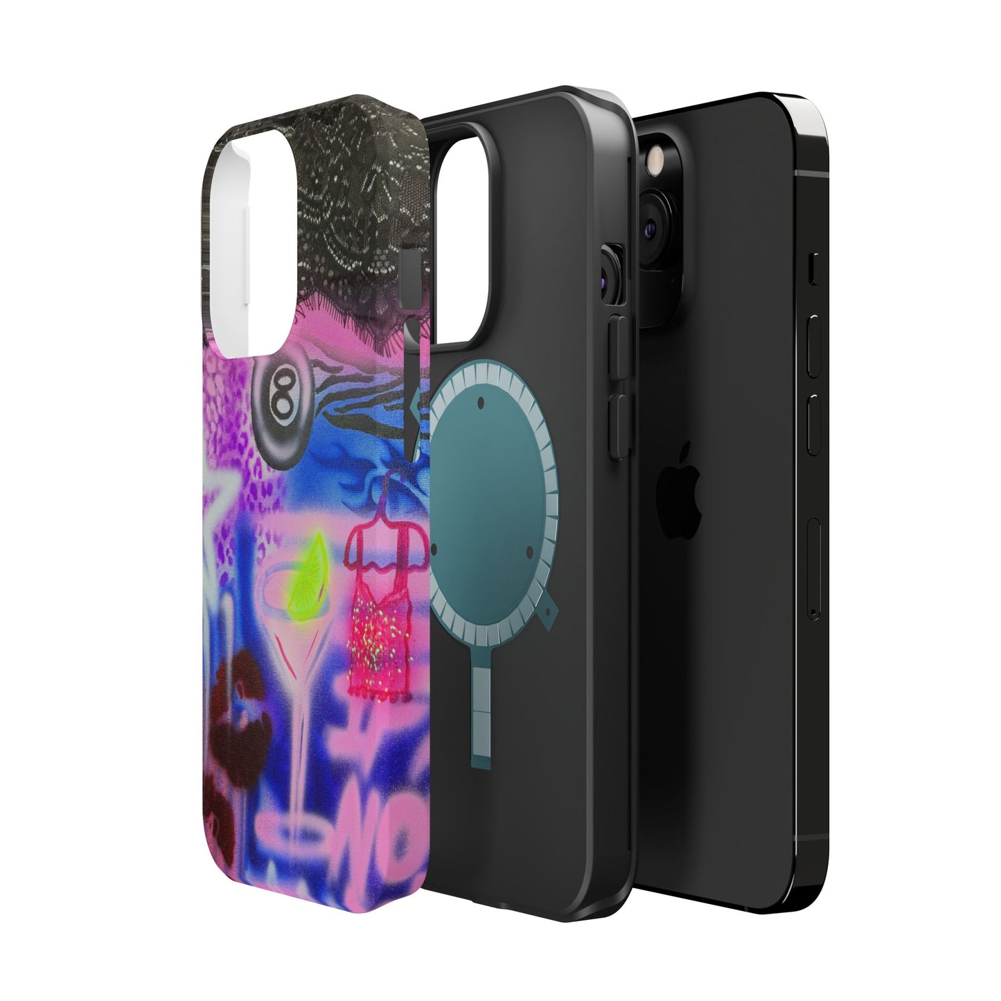 MagSafe "dream life" airbrush iPhone case