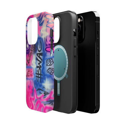 MagSafe "$wag" airbrush iPhone case