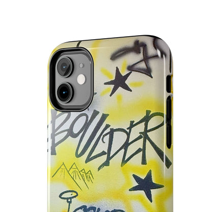 "boulder" airbrush iPhone case