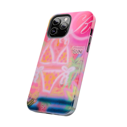 "santa monica strawberry" airbrush iPhone case