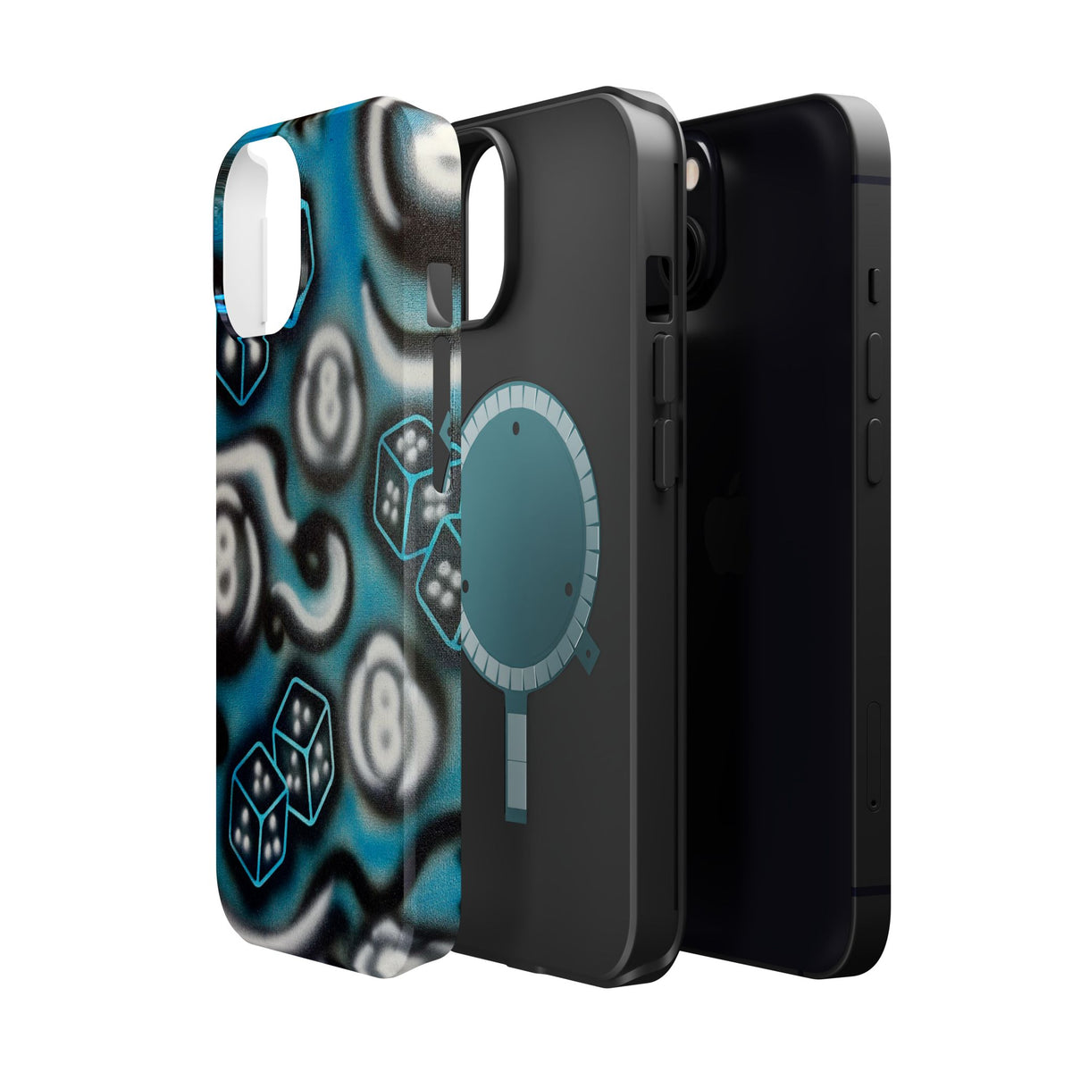 MagSafe "risk it!" airbrush iPhone case