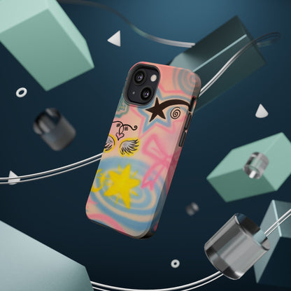 MagSafe "star energy" airbrush iPhone case