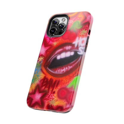 "hot stuff" airbrush iPhone case