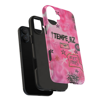 "tempe, az pt. 2" airbrush iPhone case