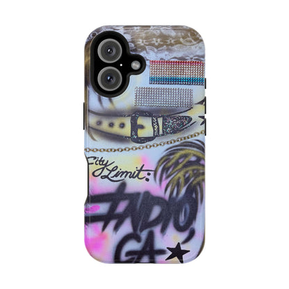 MagSafe "indio, ca" airbrush iPhone case